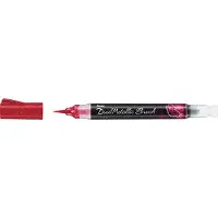 Pentel Dual Metallic Brush | Pink + Metallic Pink