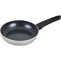 Brabantia INDU+ Koekenpan - Ø 20cm - 100% PFAS Vrij - Keramische Antiaanbaklaag - Inductie Koekenpan - Vaatwasserbestendig - Grijs