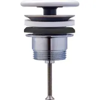 Duravit - Niet-afsluitbare afvoerplug 1 1/4, wit 0050750000