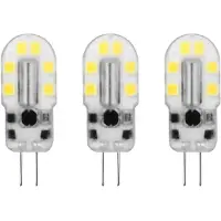 Avide G4 LED Insteeklamp 2W 12V - 3000K - 200lm - LED Lampjes Insteek - Warm wit licht - Vervangt 21W lamp - 3 stuks
