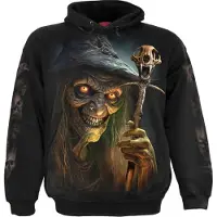 Spiral Trui met capuchon - Witch's Brew - Hoodie - S tot XXL - voor Mannen - zwart | Maat L