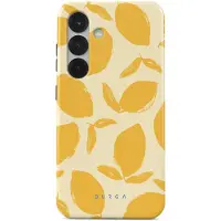 Burga Tough Backcover voor de Samsung Galaxy S25 - Lemon Tart
