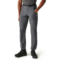 Regatta stretchbroek Xert heren 76 cm polyamide grijs