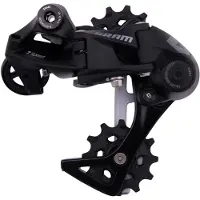 Sram GX DH 7V Achterderailleur Medium Cage Zwart