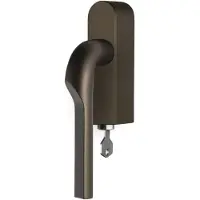 Formani Rivio by Gensler GL100-DKLOCK-O draaikiepgarnituur afsluitbaar rechtsdraaiend - brons