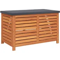 vidaXL Tuinbox 60x50x55 cm, massief eucalyptus hout