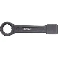 SW-Stahl 00262L Messingknokkelsleutel, twaalfkant, 32 mm