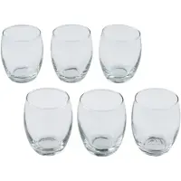 Alpina 18x Drinkglazen transparant 350 ml - Sapglazen - Waterglazen