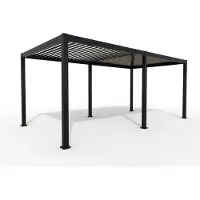 Suns Rota Gazebo MR 360x720x250 cm grey