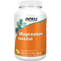 Now Magnesium Inositol Poeder (454 Gram) - mineralen, magnesium - magnesium