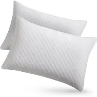 Juskys 2 Stuks Hoofdkussen / Slaapkussen / Kussen - 40 x 60 cm - Memory Foam