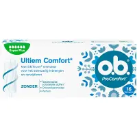 O.B. ProComfort Super Plus - tampons - tampon zeer zware menstruatiedagen - 5x16 stuks