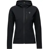 Black Diamond Dames Hoodie Coefficient Storm FZ