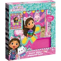 Totum Gabby's Poppenhuis - Geheim Dagboek - Versieren met Diamond Paint en Slot - Gabby's Poppenhuis