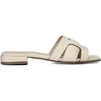 Stefano lauran Dames Slippers 24050 - Beige - Maat 40