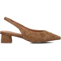 Stefano lauran Dames Hakken D24062 - Camel - Maat 43