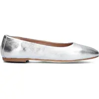 Notre-V Dames Ballerina's 08-311 - Zilver - Maat 37
