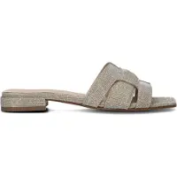 Stefano lauran Dames Slippers 24050 - Goud - Maat 42
