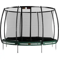 Avyna Trampoline Pro-Line Inground 14 + Royal Class Veiligheidsnet Groen