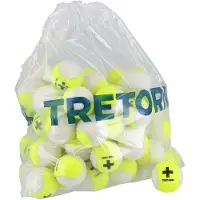 Tretorn Plus 72 Stuks Geel/Wit Bag