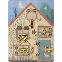 Egmont toys Activiteitenbord - - Konijnenhuis - Beige - Vanaf 3 jaar - Unisex