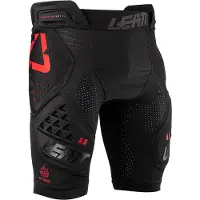 Leatt 3DF 5.0, protector broek kort ,zwart ,L