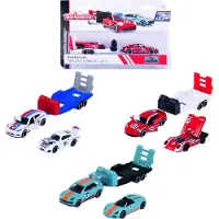Majorette Voiture Trailer Porsche Modèle aléatoire