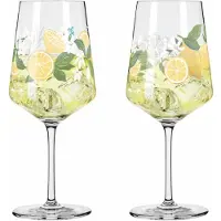 Ritzenhoff Sommertau Wijnglazen Pak Van 2 Limoncello 2025 - Wijnglazen Kristalglas - 6041006