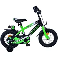 Volare Kinderfiets Sportivo Jongens 12 inch Groen Zwart