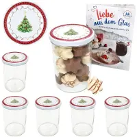 MamboCat Set van 6 bekers 435 ml To 82 Christmas dream deksel incl. receptenboekje