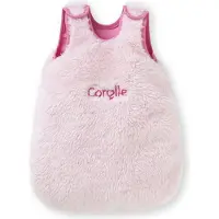Corolle pluche slaapzak poppen roze 30cm - accessoire voor poppen.