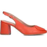 Lina Locchi Dames Hakken 010-150 - Rood - Maat 39