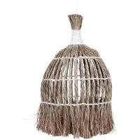 Furnilux handgemaakte xxl hanglamp van mendonggras – duurzaam & natuurlijk