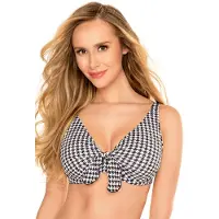 Vivisence bikinibh dames 3203 badmode zachte cups gestreept, geruit, 85d