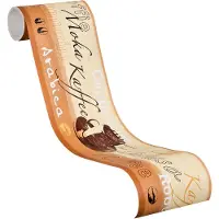 A.S. Création Behangrand zelfklevend 8985-17 Only Borders coffee bruin/beige 5 m x 13,2 cm