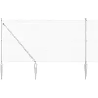 vidaXL Gelast Draadhek met Spikes 50 x 1,2 m Gegalvaniseerd staal Mesh