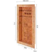 Schluter Kerdi-Board-N Inbouwnis 30,5x71,1cm betegelbaar