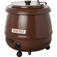 Bistro Caterchef soepketel - 10 liter, rustiek bruin