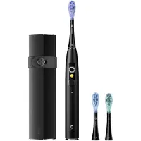 Oclean X Ultra 20 Set, elektrische tandenborstel, voor volwassenen, sonische technologie, 84.000 bewegingen per minuut, zwart, 42.000 bewegingen per minuut, zwart
