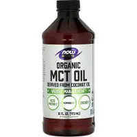 Now Foods – Biologische MCT Olie 473 ml