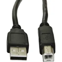 Akyga USB 2.0 A - B Printer Kabel 1,5 m, USB A, USB B, USB 2.0, Zwart