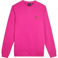 Lyle & Scott Sweatshirt Met Ronde Hals - Fuchsia