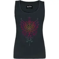 Harry Potter Tanktop - Phoenix - S tot XL - voor Vrouwen - zwart - Maat M