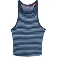 Superdry Top 'Essential' marine / azuur / wit