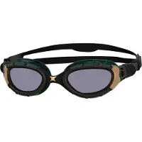 Zoggs Predator Flex Titanium Reactor Mirror Swimming Goggles Zwart Small