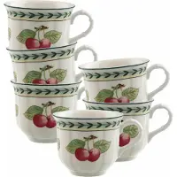 Villeroy & Boch Kaffeetassen French Garden Fleurence 120 ml Set van 6