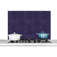KitchenYeah Muurbeschermer - Leer - Paars - Dieren - Dierenvel - 100x65 cm - Spatwand - Spatscherm keuken