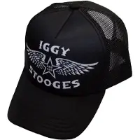 Rock Off The Stooges - Wings Trucker pet - Zwart