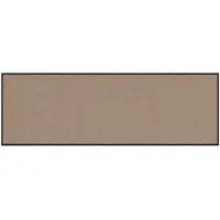vidaXL Deurmat Beige en Zwart 60 x 180 cm 100% Polyamide