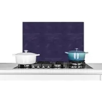 KitchenYeah Muurbeschermer - Leer - Paars - Dieren - Dierenvel - 70x50 cm - Spatwand - Spatscherm keuken